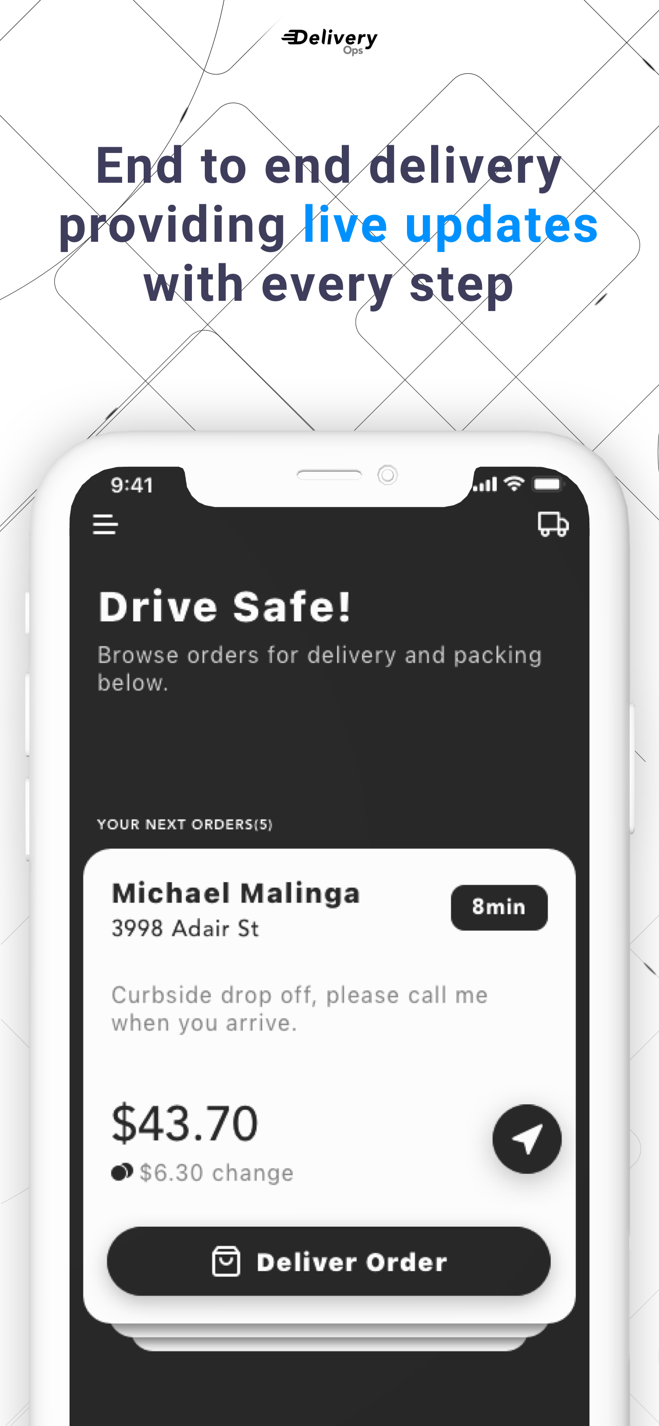 Delivery and Inventory Ops 1/4