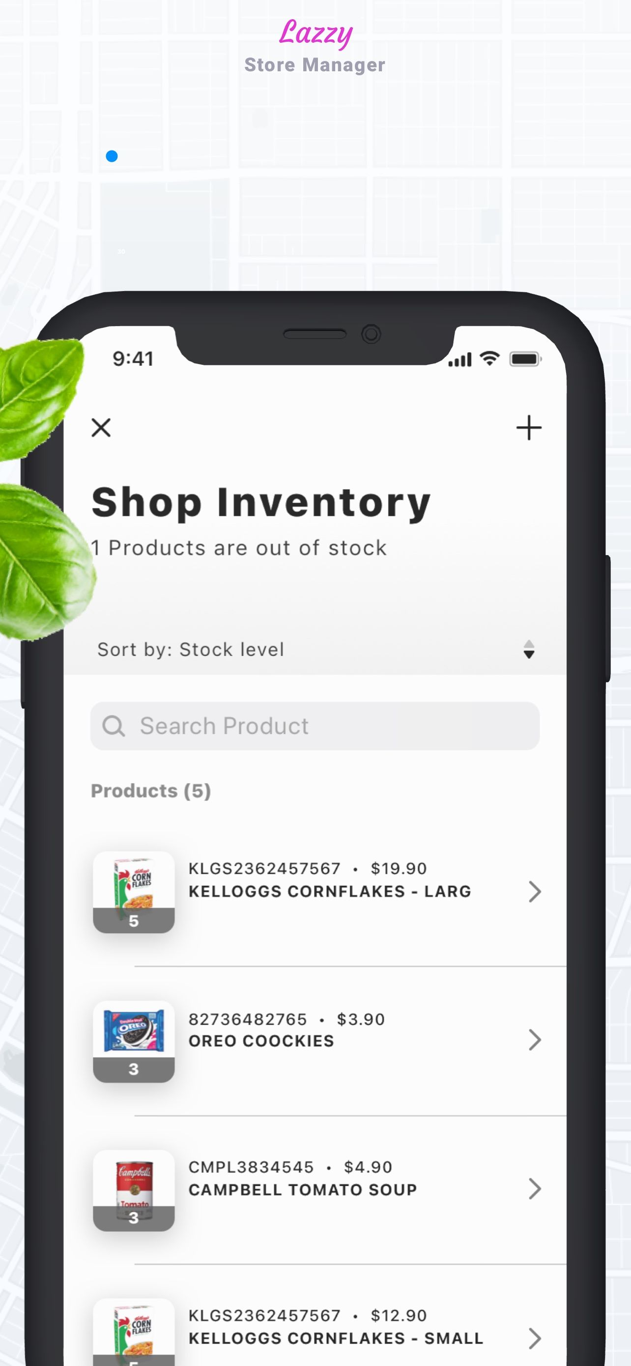 Delivery and Inventory Ops 1/4