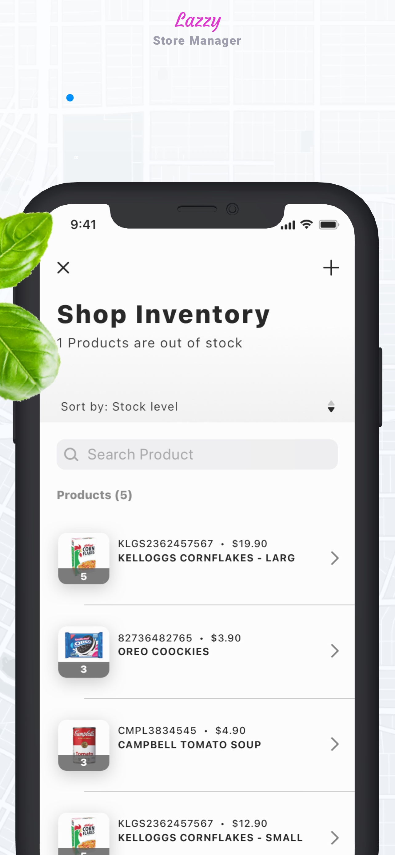 Delivery and Inventory Ops 1/4